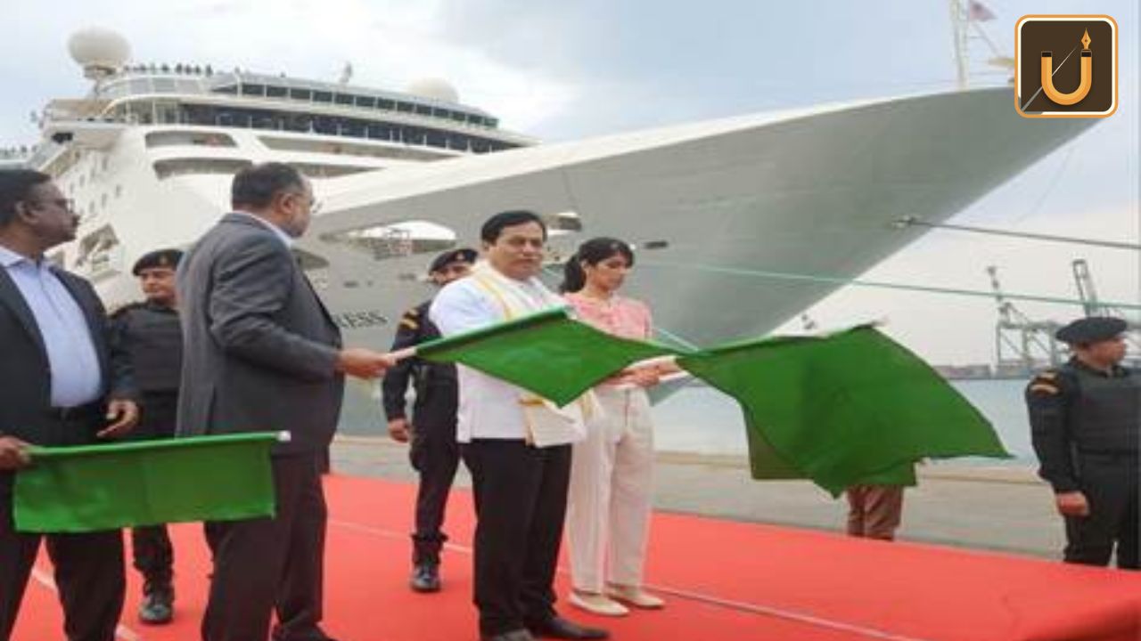 Usthadian Academy / Sarbananda Sonowal Flags Off India's First International Cruise Liner